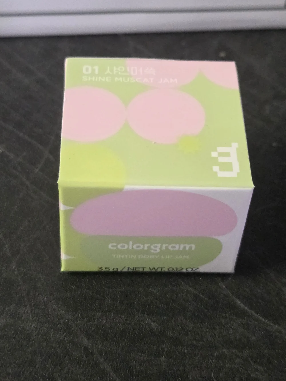Colorgram Tintin Dory Lip Jam - 01 Shine Muscat Jam (K-Beauty) VIRAL